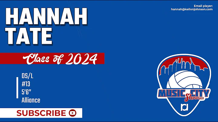 Hannah Tate, 2024 5'6" DS/Libero -- Alliance