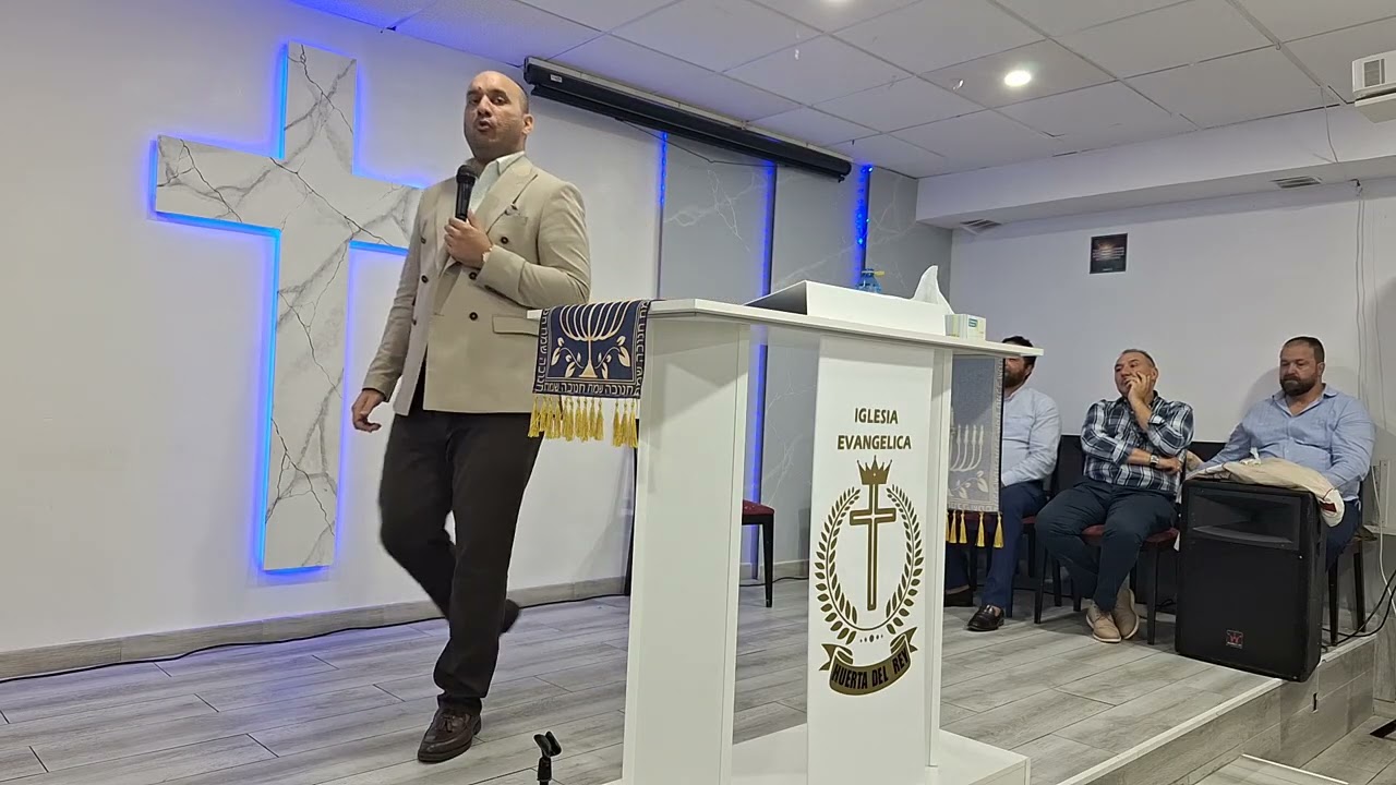 Emilio Motos en Huerta del Rey. 2 Culto, Tranquilo Dios esta Contigo.