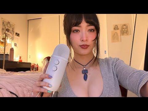 ASMR whispering at you 