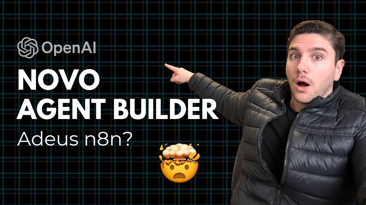OpenAI Agent Builder: a ferramenta que pode acabar com o N8N - YouTube