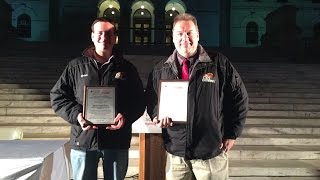 Brian Mulhern wins a National Media Award