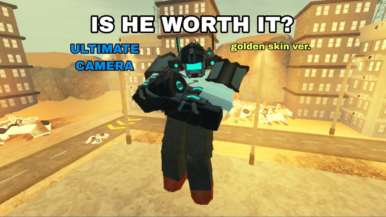 GOLDEN Ultimate Camera Showcase || Skibi Defense || - YouTube