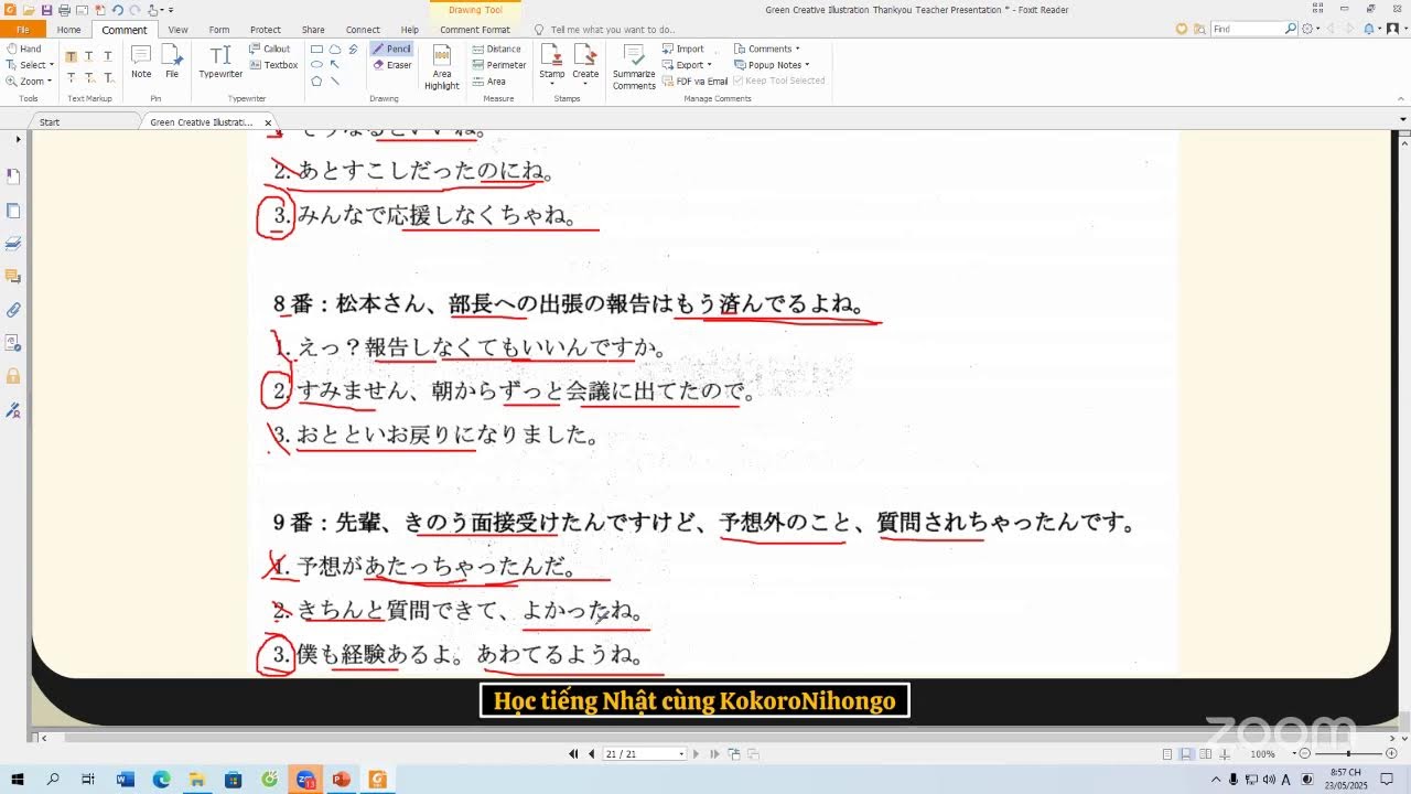 Thi thử phần nghe JLPT N3 tháng 7/2025