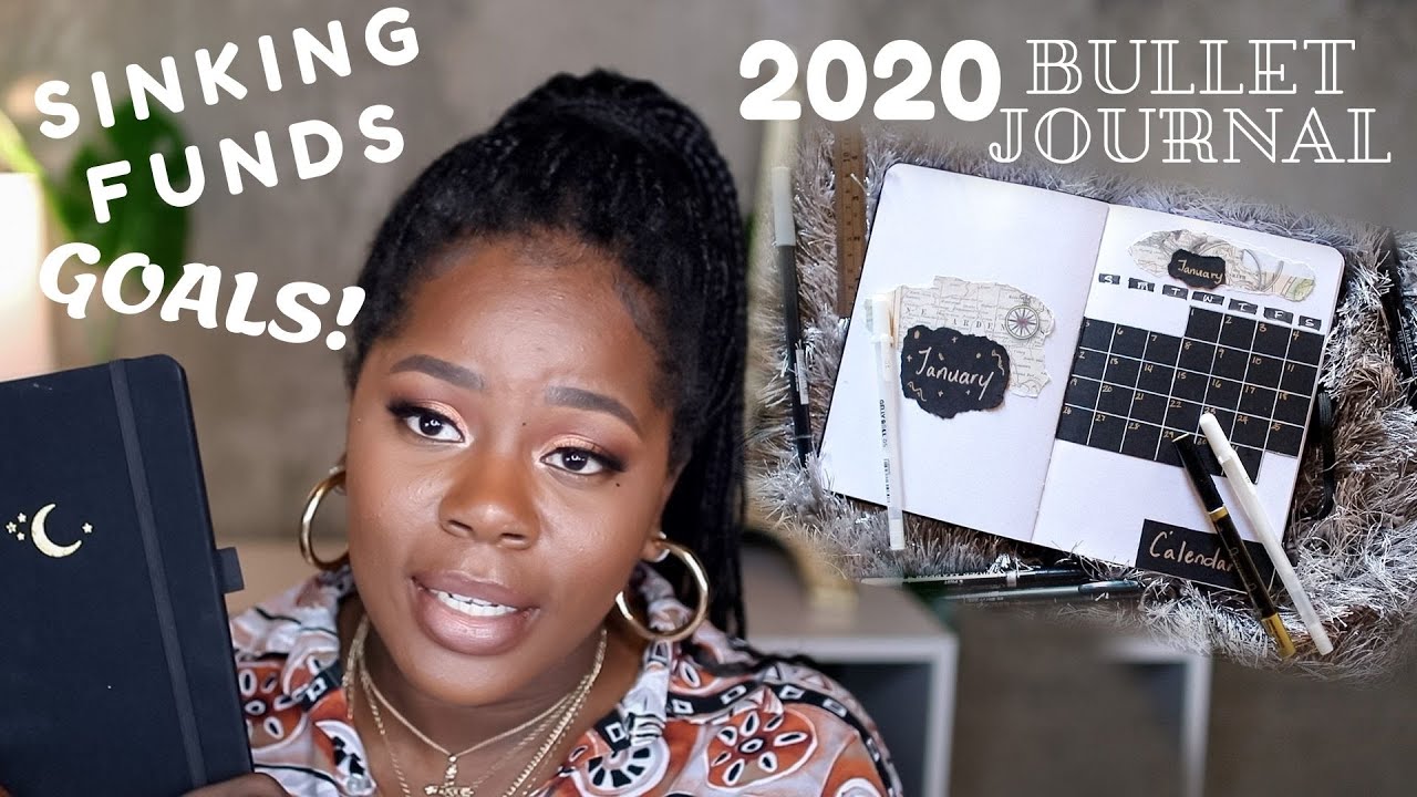 My 2020 Sinking Funds, Goals and BULLET JOURNAL SETUP || TheAdeTomi