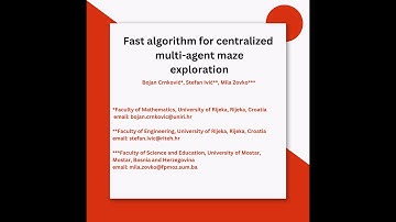 HEDAC maze exploration: Example of work division between 15 agent mapping unknown 40x40 maze