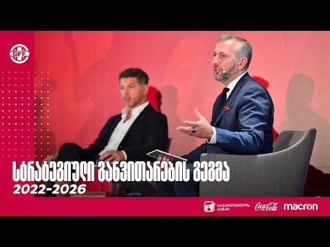 ფეხბურთის ფედერაციამ სტრატეგიული განვითარების გეგმა წარადგინა