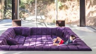 The Conversation Pit Makes a Much-Appreciated Comeback at an Ultramodern Home in Cupertino