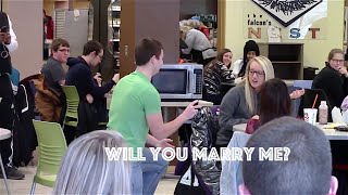 EPIC COLLEGE PROPOSAL PRANK!