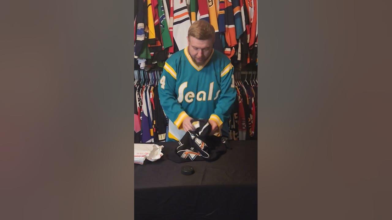 Unboxing the rarest Nashville Predators hockey jersey #checkerboard #grail  #jerseycollection 