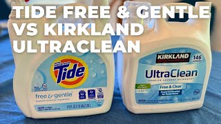 Tide Free & Gentle vs. Costco Kirkland Ultraclean