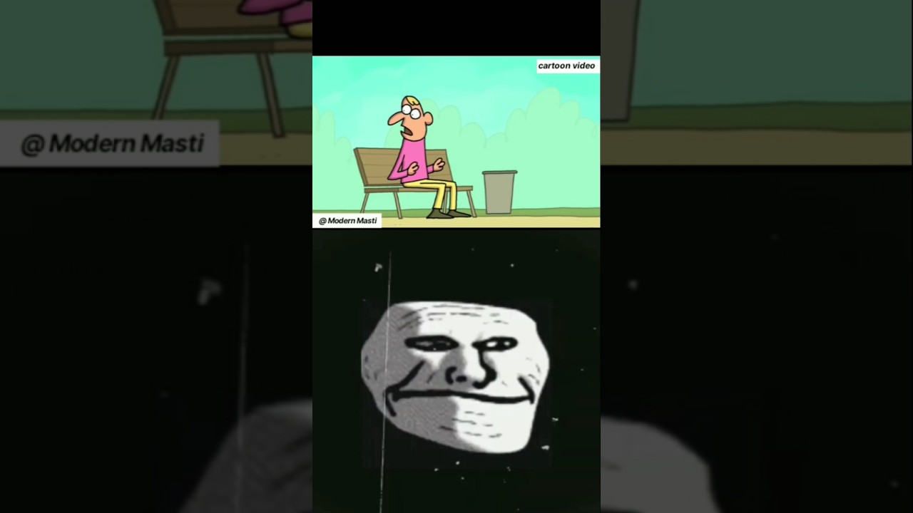 wait for end 🤣 😂 #funnyshorts #trollface #lamput #cartoon #trending #comedy