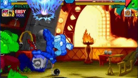 Marvel vs Capcom Wolverine, War Machine vs Hulk and Jin