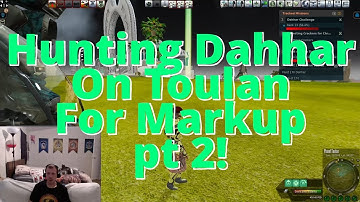 Entropia Universe - Hunting Dahhar For Markup On Toulan Pt 2!