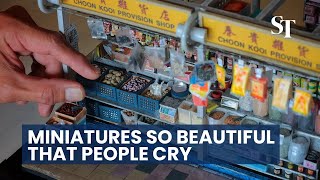 Miniatures so beautiful that people cry | Wong Kim Hoh Meets Wilfred Cheah