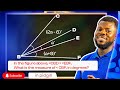 How to find a measure of an angle in degrees