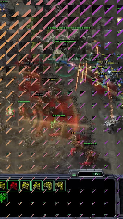 Starcraft 2 - TvZ - Marines Bring Guns, Roaches Bring Rage—Hydras Just Scream! #shorts