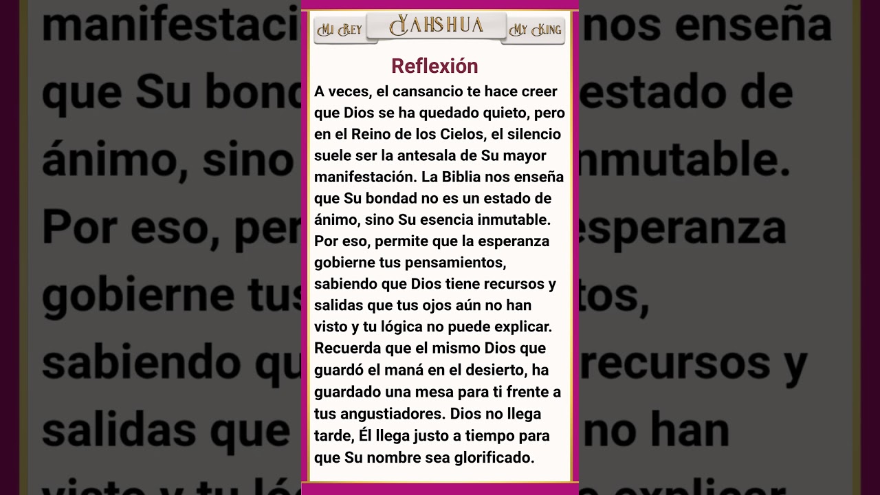 Voz de Aliento | Día 23 | “Lo que Dios te guardó, nadie te lo quita” #devotional #god #love #fe
