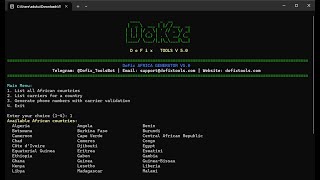African Number Generator, For #marketing #camping #2025 - #2026 screenshot 3