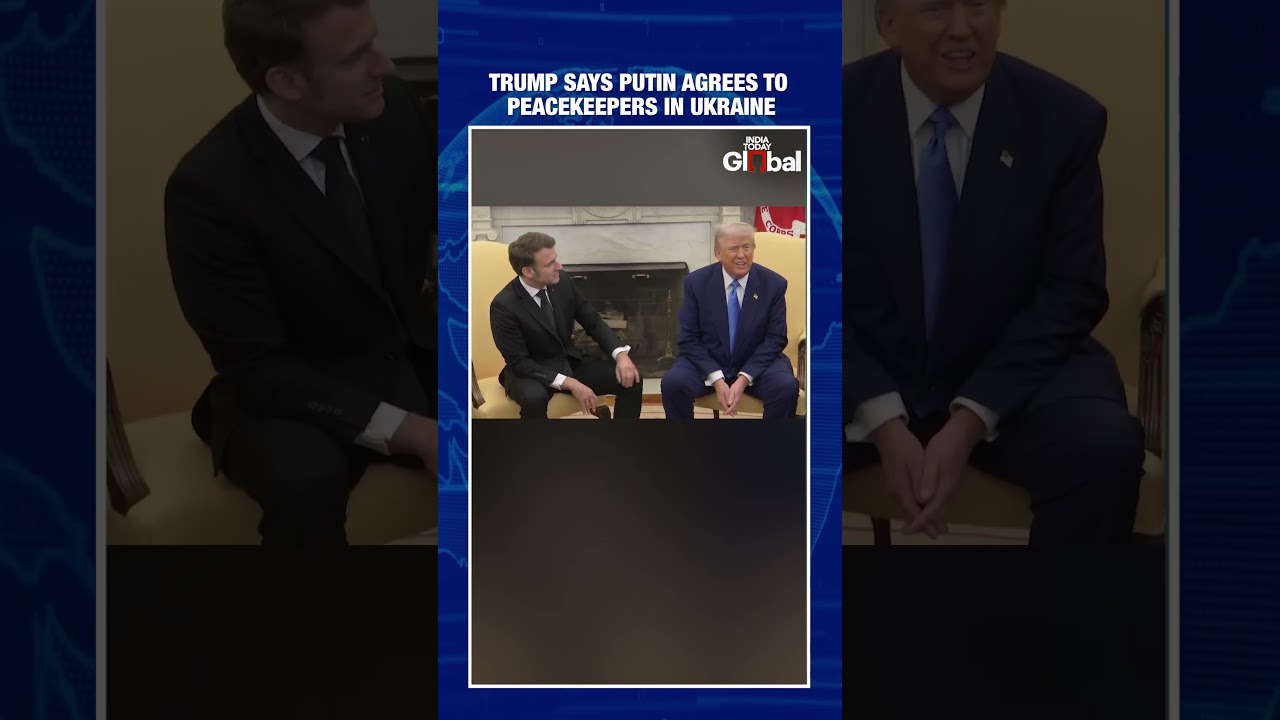 Trump: Putin Accepts European Peacekeepers in Ukraine | Ceasefire Talks Underway