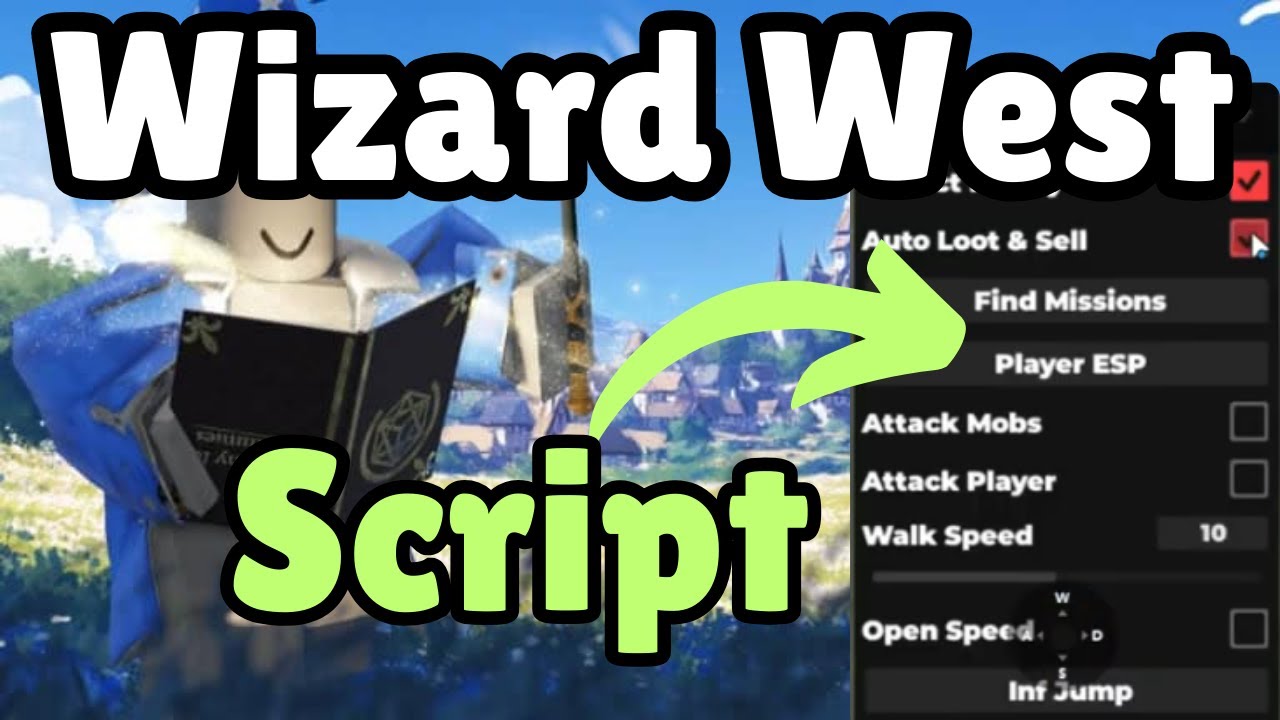Wizard West Script | Auto Farm, Auto Aim, God Mode! (Pastebin) 🚀🔥