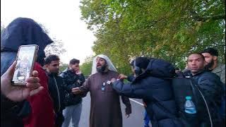 Sheikh Explains Why Shia Are not part of Islam? Sheikh Mohammad and Young Shia Speakers Corner