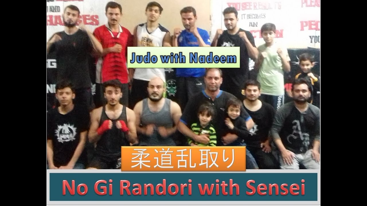 No Gi Randori with Sensei