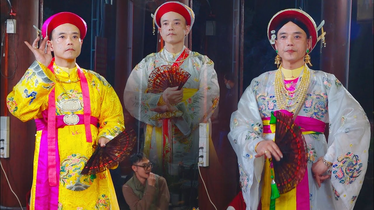 Thanh Đồng Trần Anh Dũng Loan Giá Tạ Ơn Phật Thánh Tại Đền Lảnh Giang Phụng Thờ Quan Lớn Đệ Tam P3