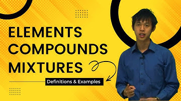 What are the Classification of Matter | Elements, Compounds and Mixtures | Definitions and Examples