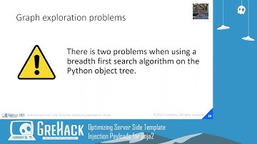 GreHack 2021: Optimizing Server Side Template Injection Payloads for jinja2 - Remi Gascou