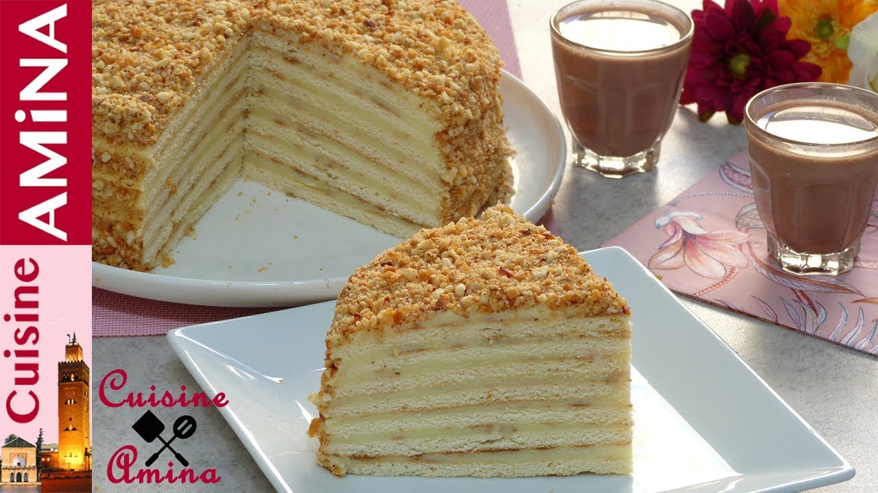 كيكة الطبقات العجيبة بدون فرن بيضة واحدة جد بسيطة فالتحضيرخفيفة ورطبة