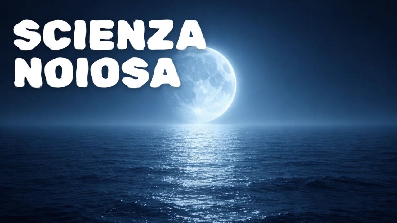 Cosa fa muovere l’oceano: la Luna e il mistero delle maree | Scienza noiosa per dormire
