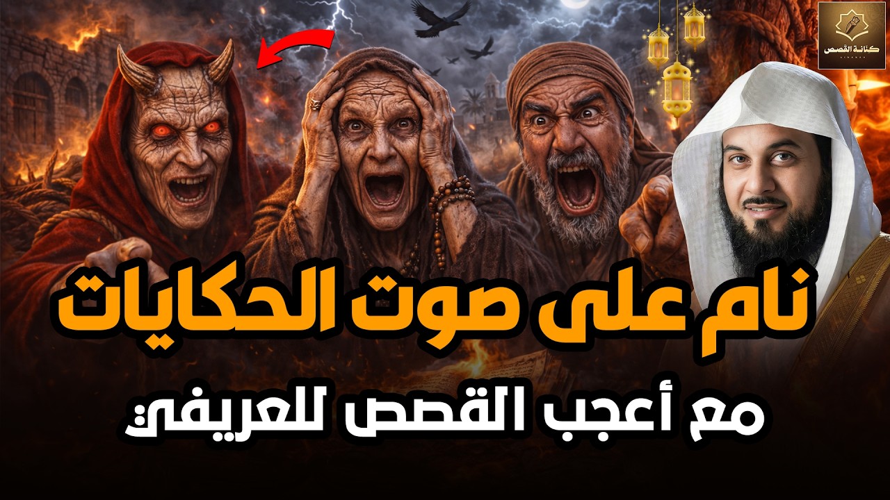 أغمض عينيك واترك العالم خلفك 🎧 قصة ستأخذك إلى زمن آخر وتنسيك هموم يومك، روعة الشيخ محمد العريفي