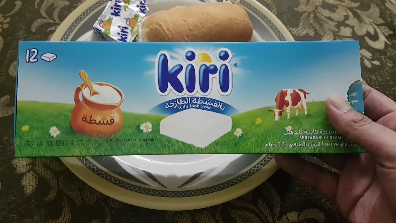 Kiri Cheese Cream كيري، جبن، تقشد YouTube