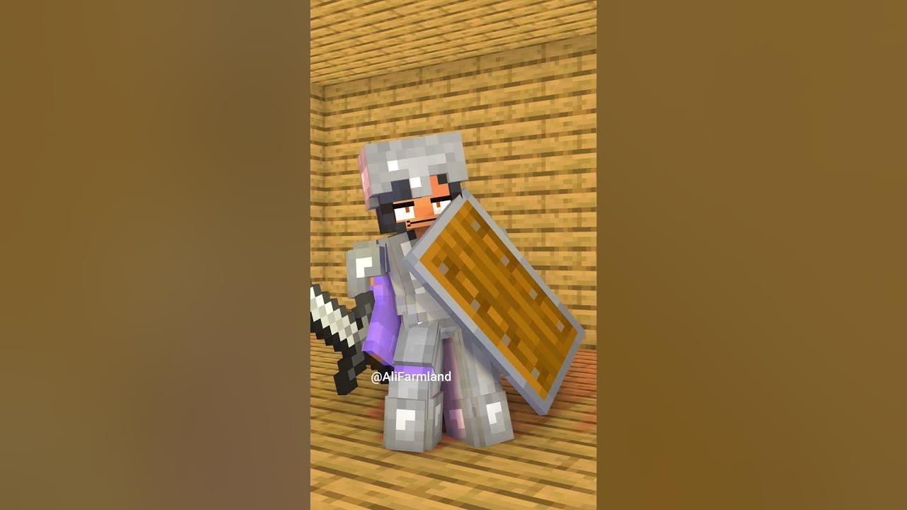 When a Spider gets inside your Minecraft house (@Aphmau Minecraft Fan Animation Meme)#shorts