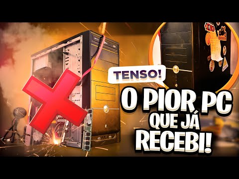 O PIOR PC "GAMER" que já RECEBI!!! INACREDITÁVEL (O QUE FAZER?)