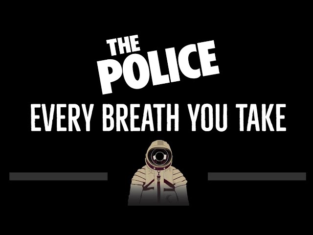 The Police • Every Breath You Take (CC) 🎤 [Karaoke] [Instrumental Lyrics] class=