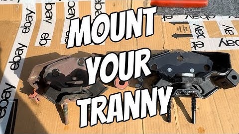 Ford F-150 2.7 Transmission Mount replacement