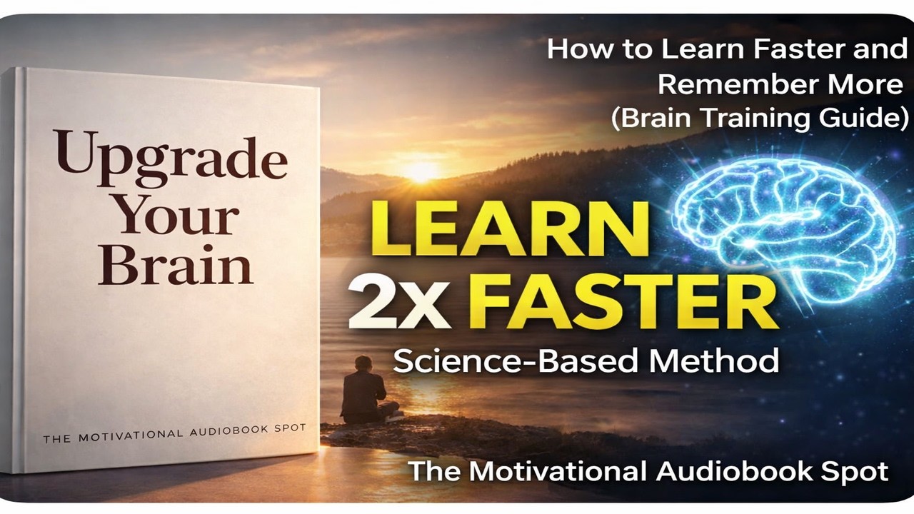 UPGRADE YOUR BRAIN: THE SECRET TO LEARN FASTER, REMEMBER LONGER|THE MOTIVATIONAL AUDIOBOOK SPOT