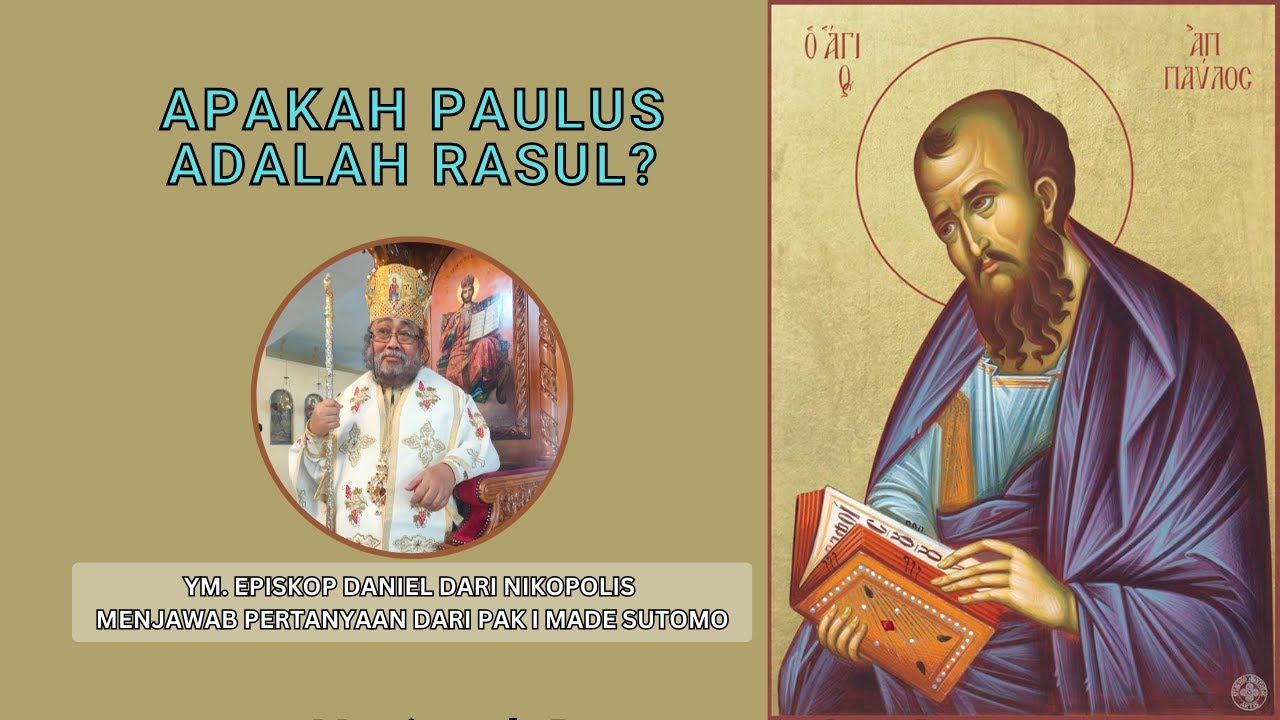 Bukti Kerasulan Paulus? Menjawab Pertanyaan Pak I Made Sutomo