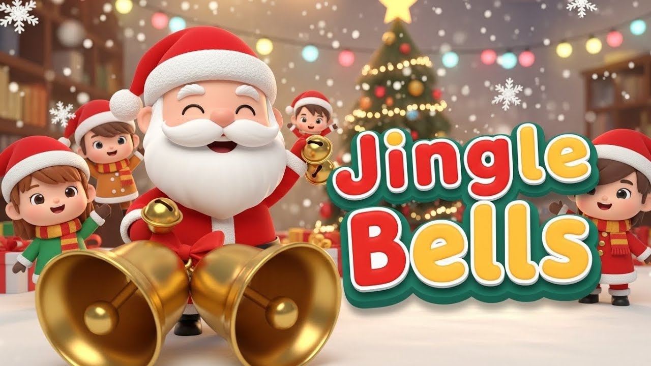 🎄🎅🔔JINGLE BELLS | Fun Christmas Song for Kids | Kids Songs & Nursery ...