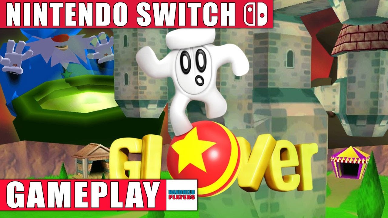 Glover Nintendo Switch – Édition USA Neuve (Limited Run) – Jeu En Anglais