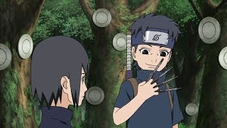 Shisui Teachs Itachi With Shuriken And Sharingan, Itachi Happy When Sasuke Born English Dub
