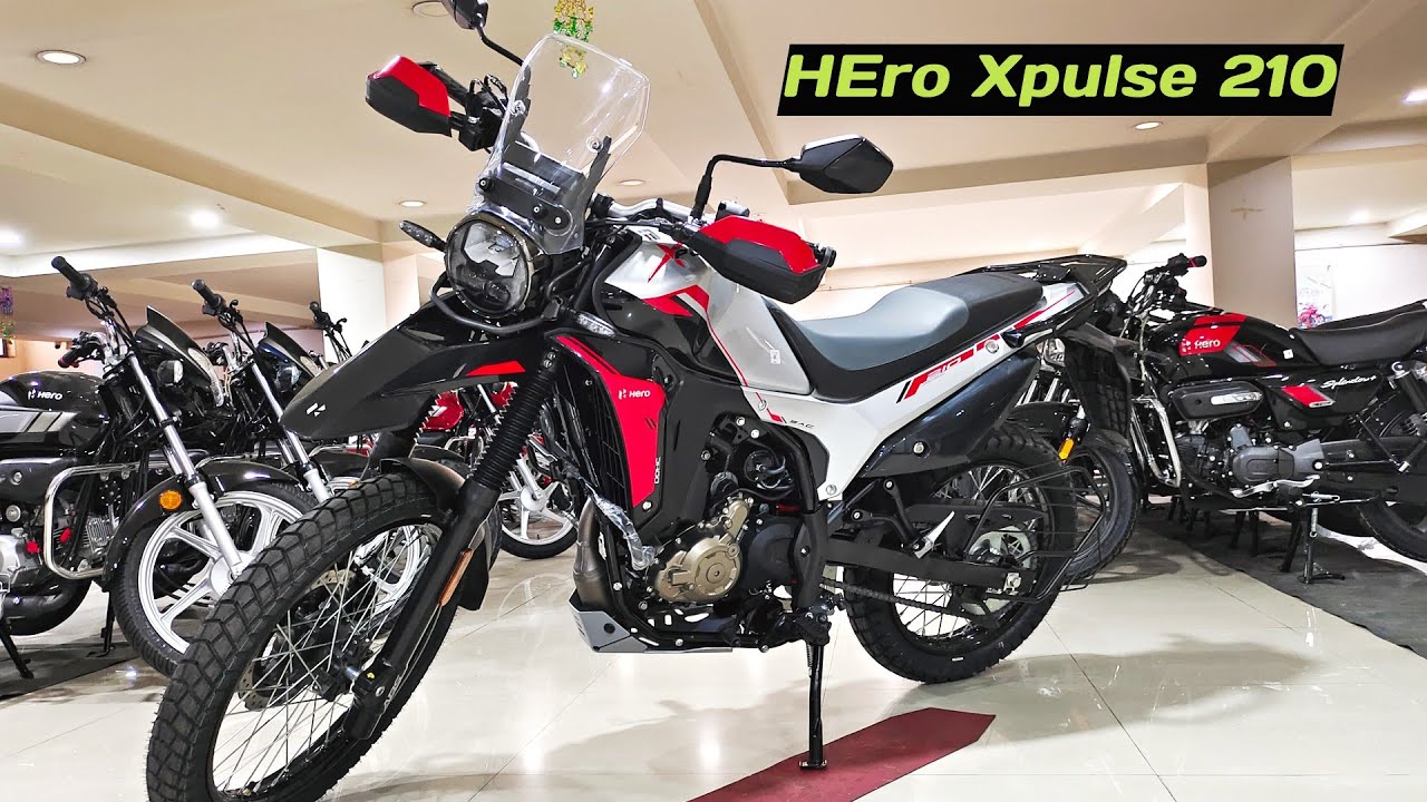 Yeh Hai 2025 Hero Xpulse 210 Alpine Silver Detail Walkaround Review ⭕‼️⭕|| 