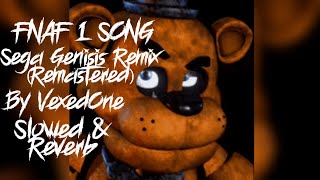 Tlt - Fnaf 1 Song Sega Genesis Remix Remastered By Vexedone   Slowed & Reverb