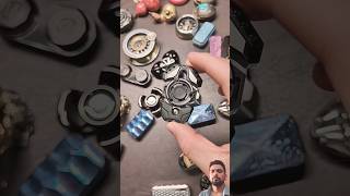 Addictively satisfying EDC for stress relief #fidgetspinner #edc #metal #top #jzedc