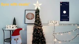 TRENDECOR Wi Fi Warm white String Lights   8 function
