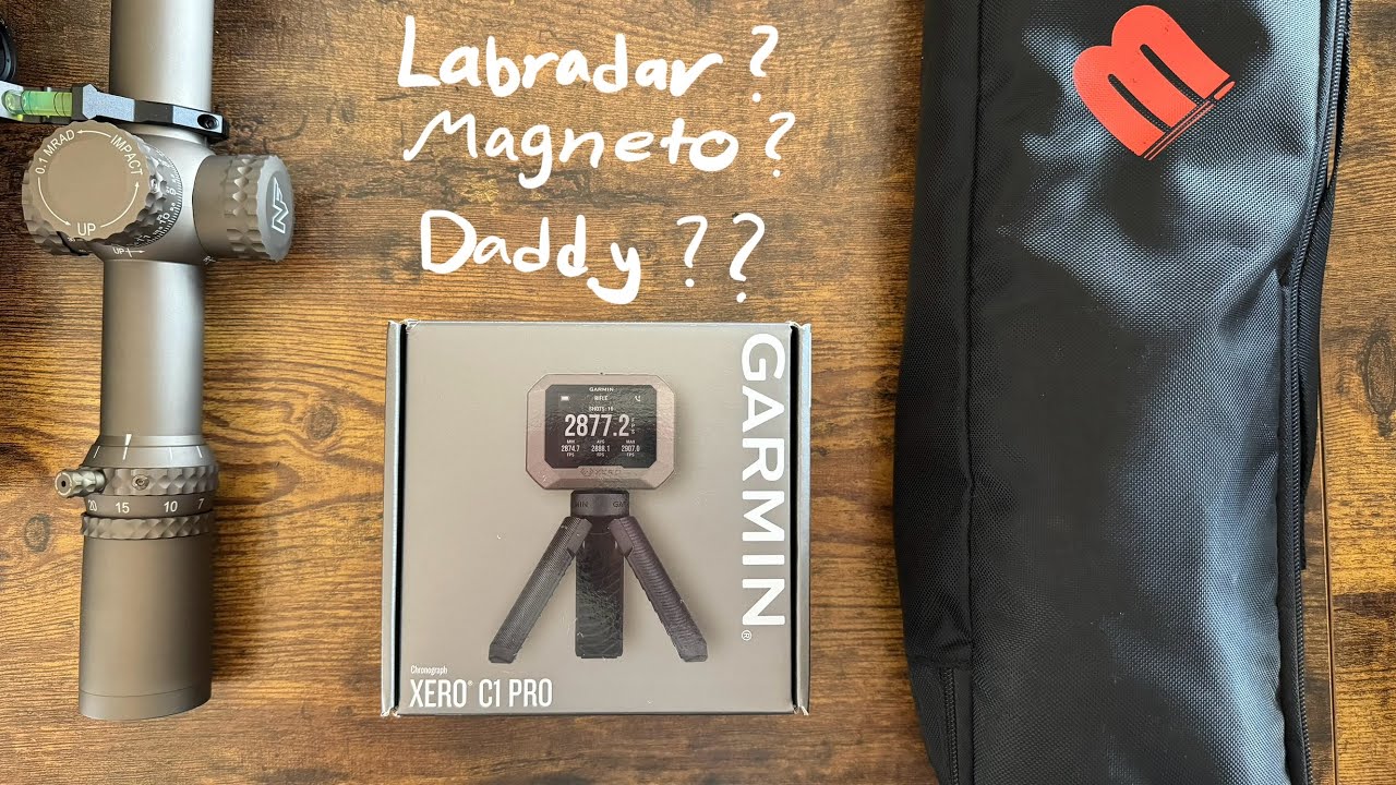 Garmin Xero C1 Pro Chronograph Unboxing…What’s a Labradar? YouTube