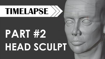 Fantasy Character Part 2: Head Sculpting
