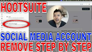 ✅  How To Delete Remove Social Media Account From Hootsuite 🔴