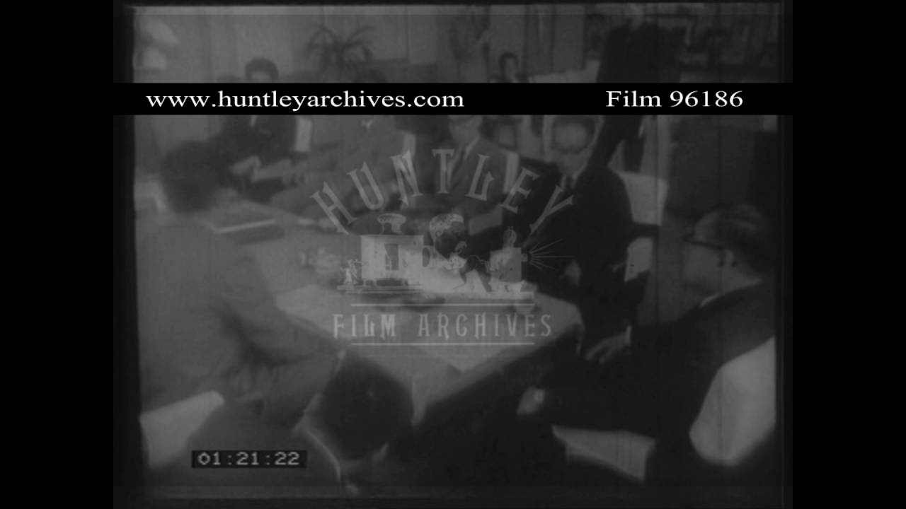 Cold War Stand-Off at Sea, 1967.  Archive film 96186